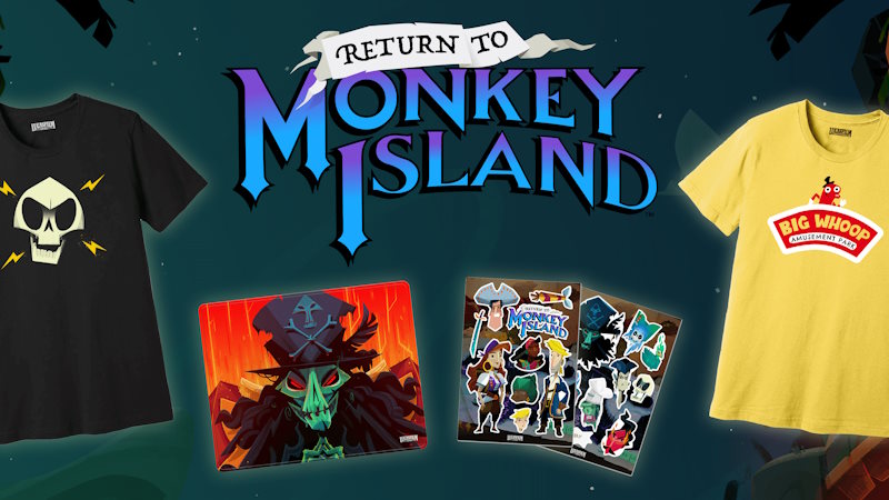 Arriva il Merchandising di Return to Monkey Island