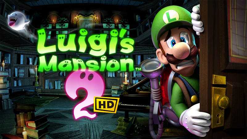 Luigi's Mansion 2 HD da oggi disponibile su Nintendo Switch